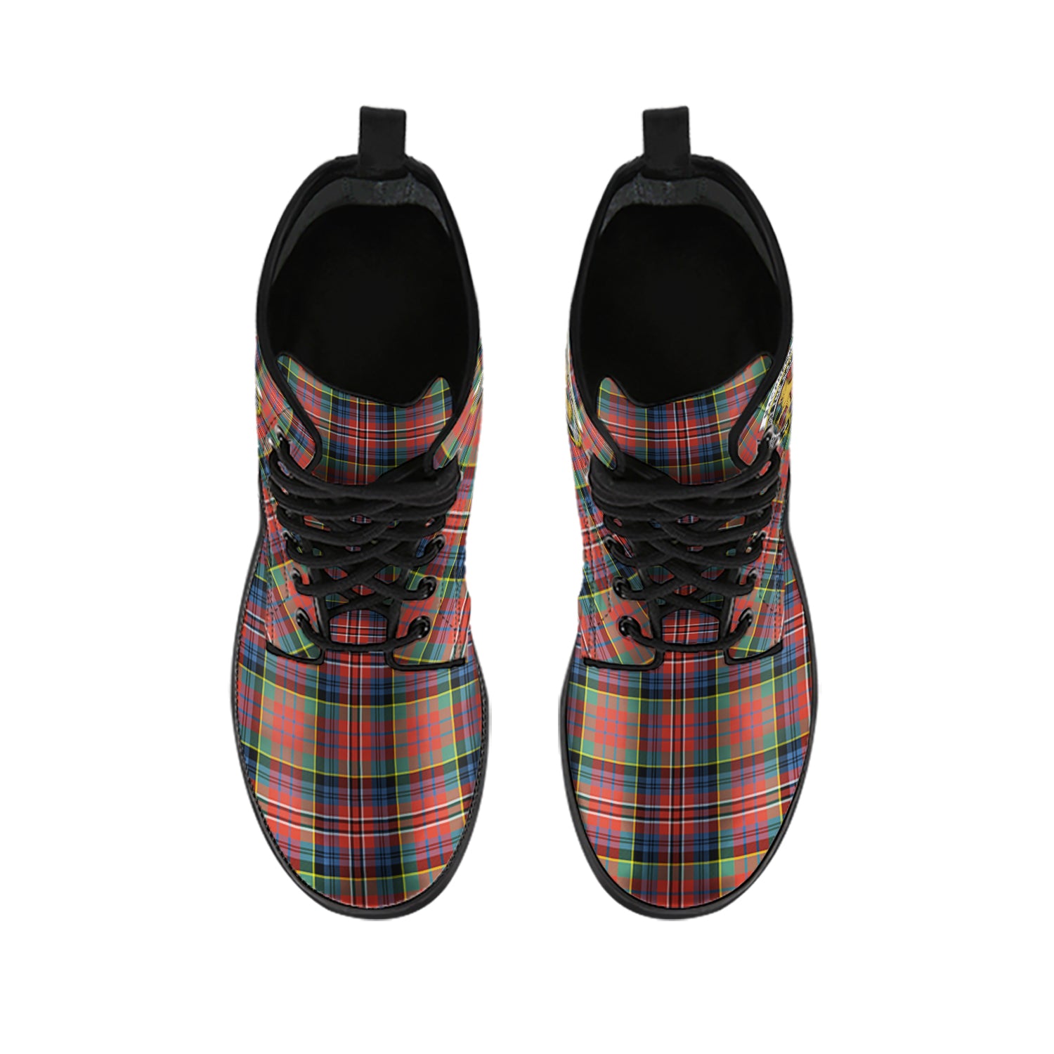 macpherson-ancient-tartan-leather-boots-with-family-crest