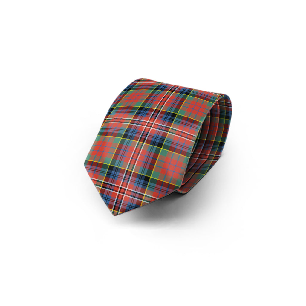 MacPherson Ancient Tartan Classic Necktie - Tartan Vibes Clothing