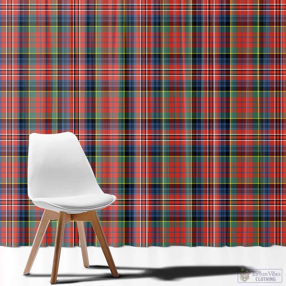 MacPherson Ancient Tartan Window Curtain