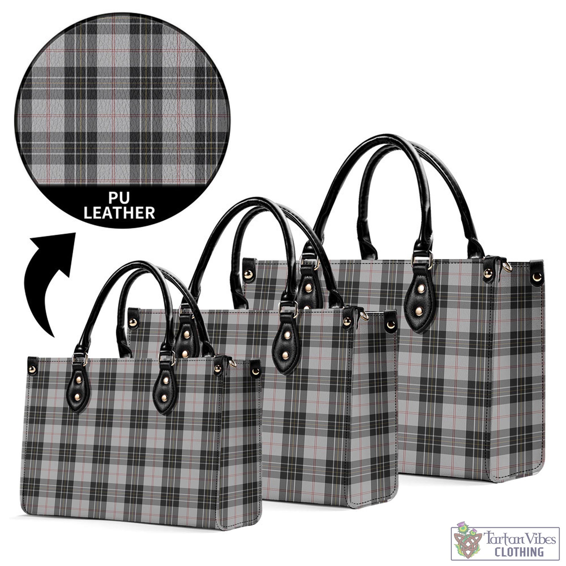 Tartan Vibes Clothing MacPherson Dress Tartan Luxury Leather Handbags