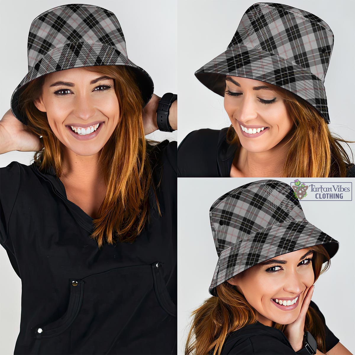 Tartan Vibes Clothing MacPherson Dress Tartan Bucket Hat