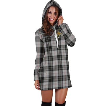 MacPherson Dress Tartan Hoodie Dress with Family Crest