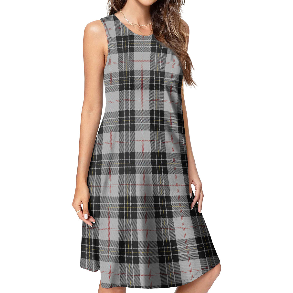 MacPherson Dress Tartan Womens Casual Dresses - Tartanvibesclothing