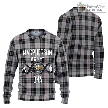 MacPherson Dress Tartan Ugly Sweater with Family Crest DNA In Me Style