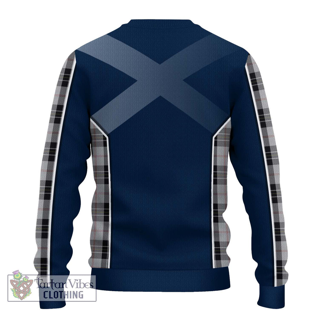 MacPherson Dress Tartan Knitted Sweater with Family Crest and Lion Rampant Vibes Sport Style - Tartan Vibes Clothing