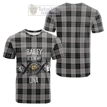 MacPherson Dress Tartan Cotton T-shirt with Family Crest DNA In Me Style