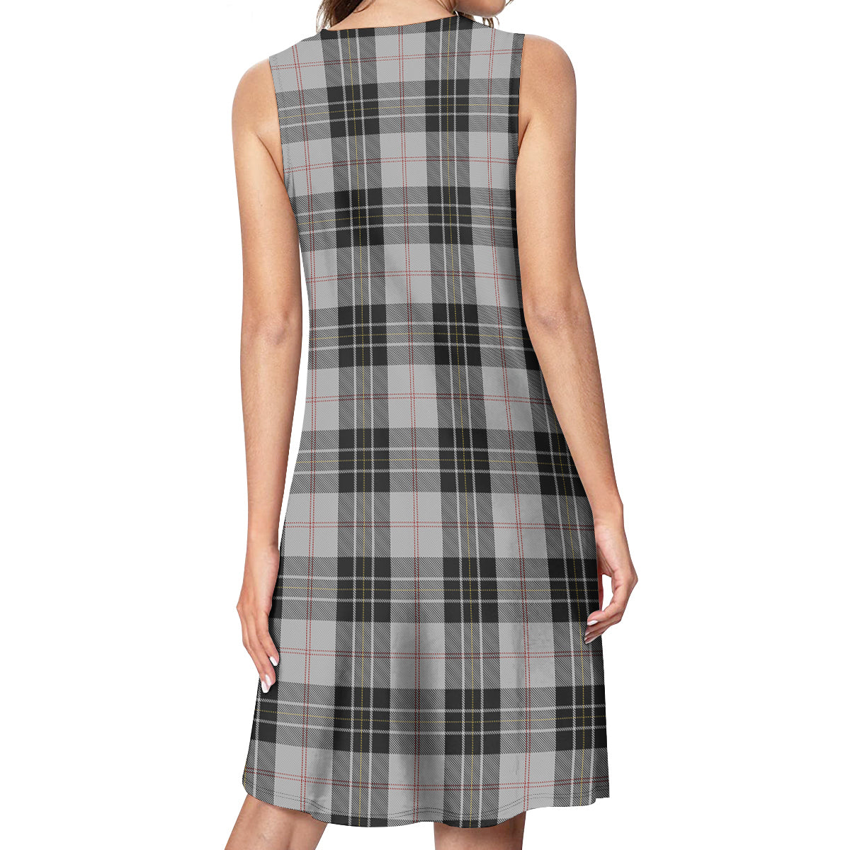 MacPherson Dress Tartan Womens Casual Dresses - Tartanvibesclothing