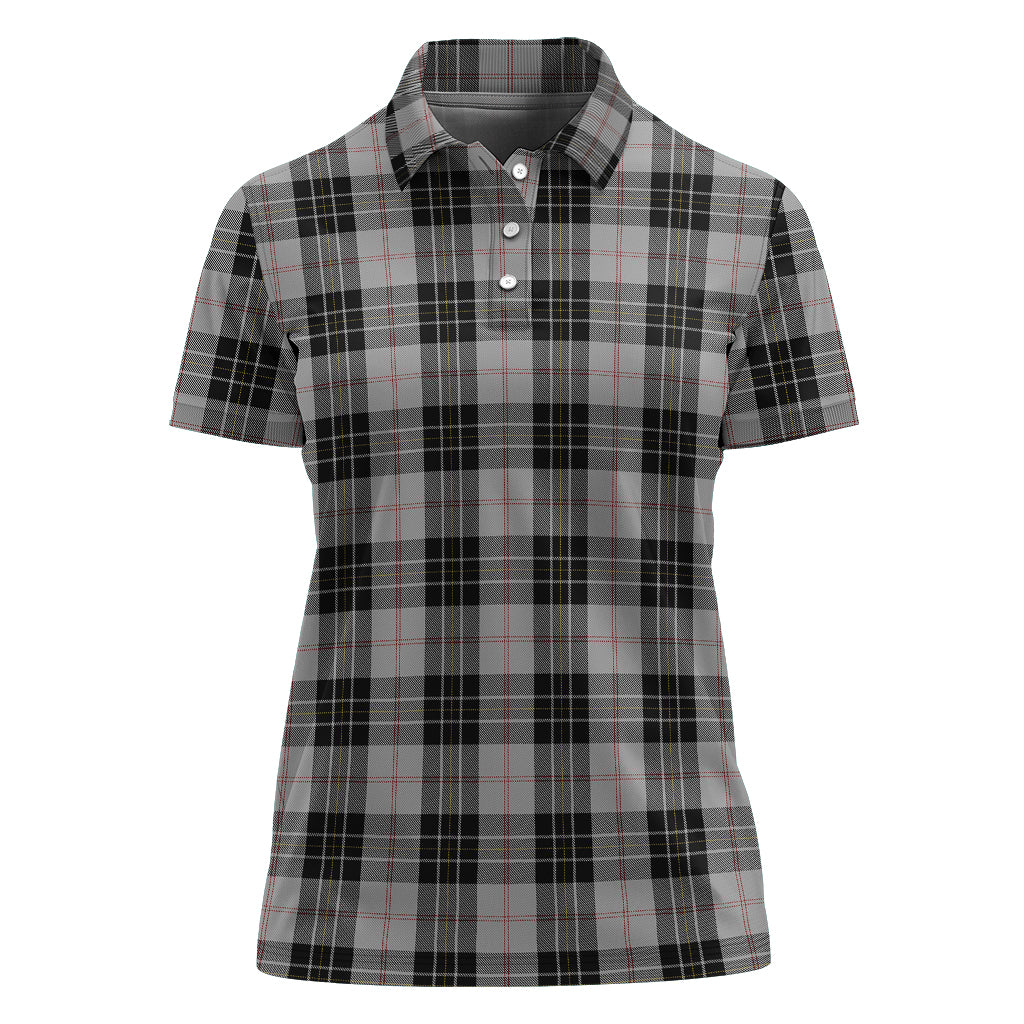 MacPherson Dress Tartan Polo Shirt For Women - Tartan Vibes Clothing