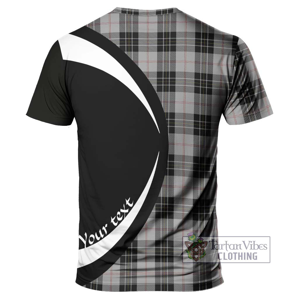 Tartan Vibes Clothing MacPherson Dress Tartan T-Shirt with Family Crest Circle Style