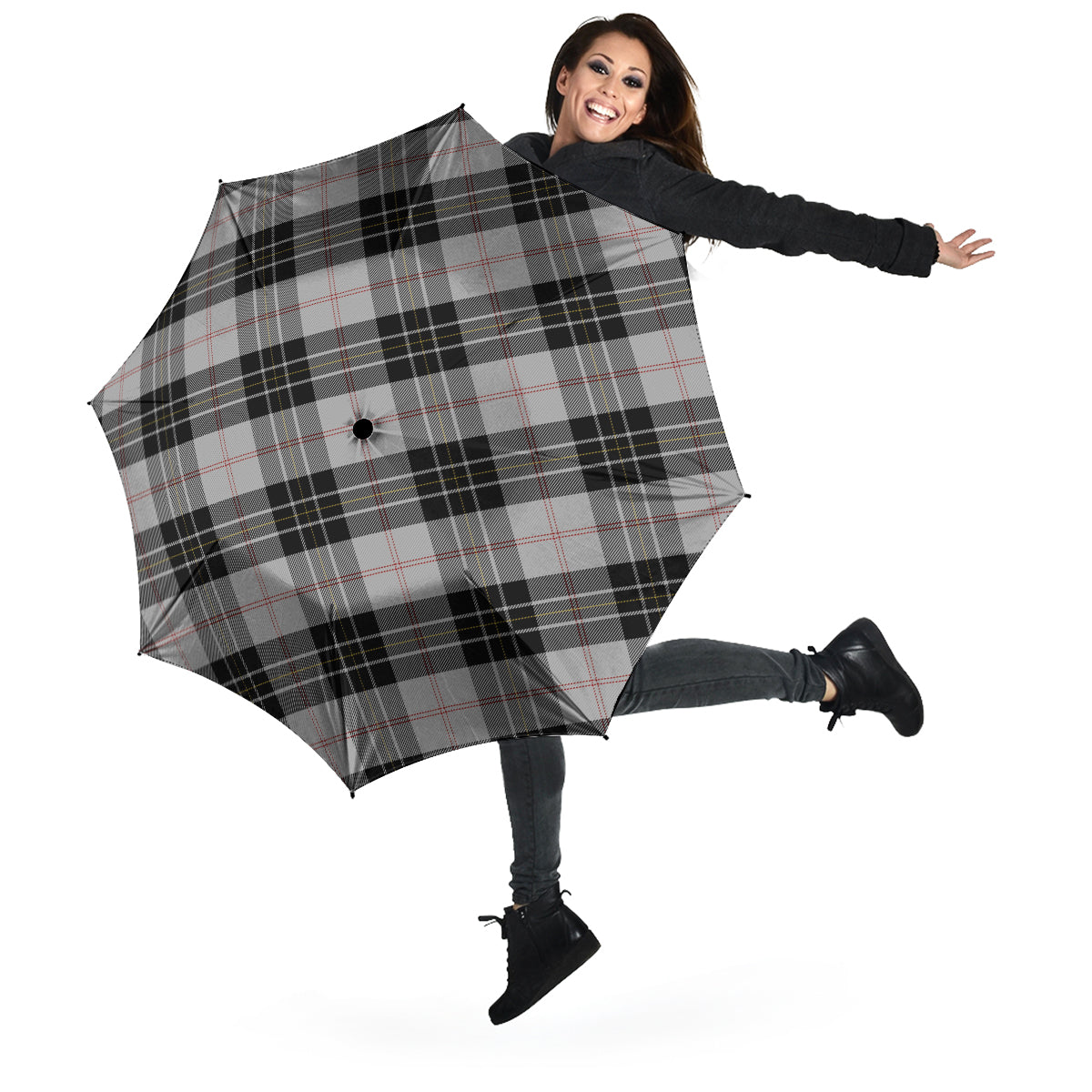 MacPherson Dress Tartan Umbrella - Tartanvibesclothing