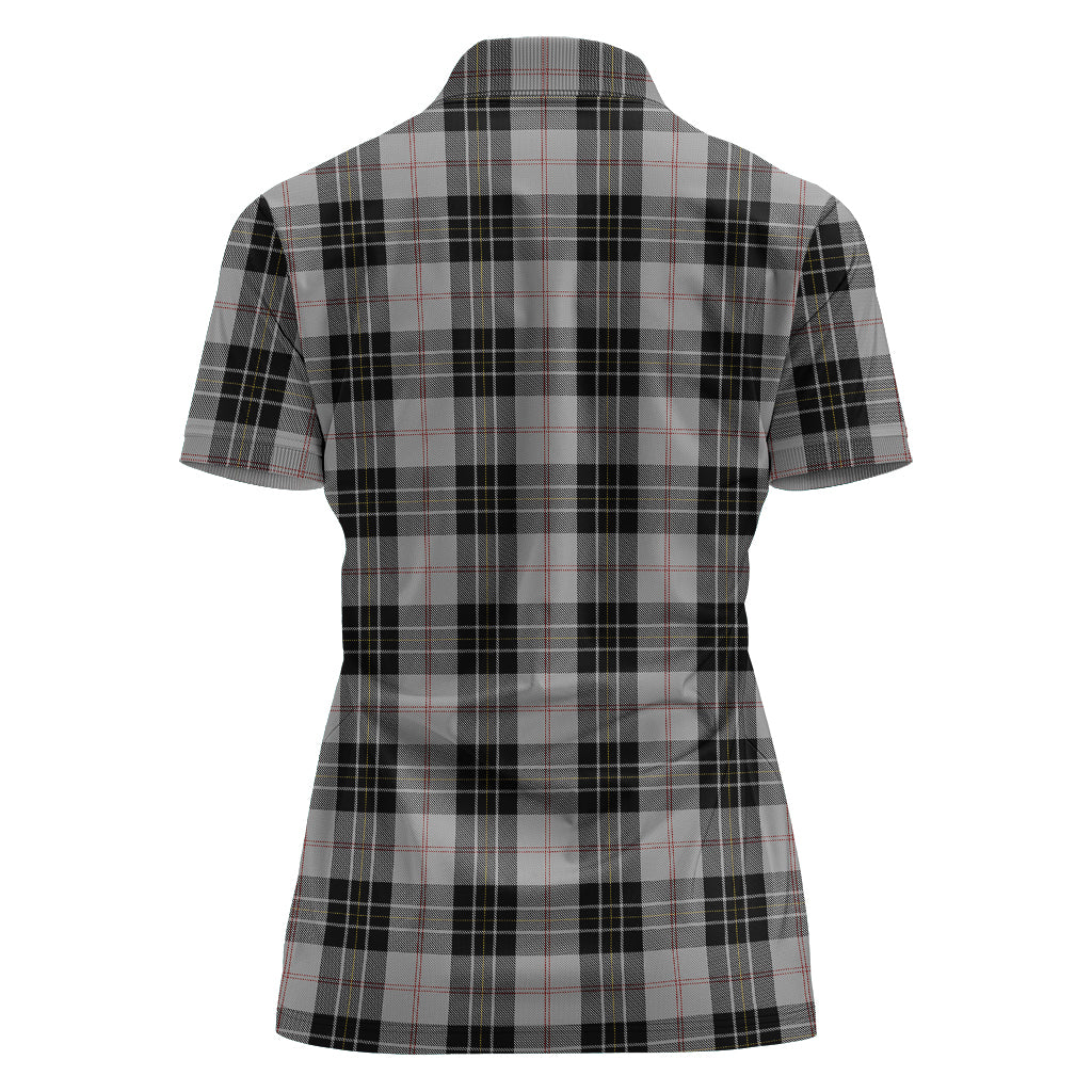 MacPherson Dress Tartan Polo Shirt For Women - Tartan Vibes Clothing