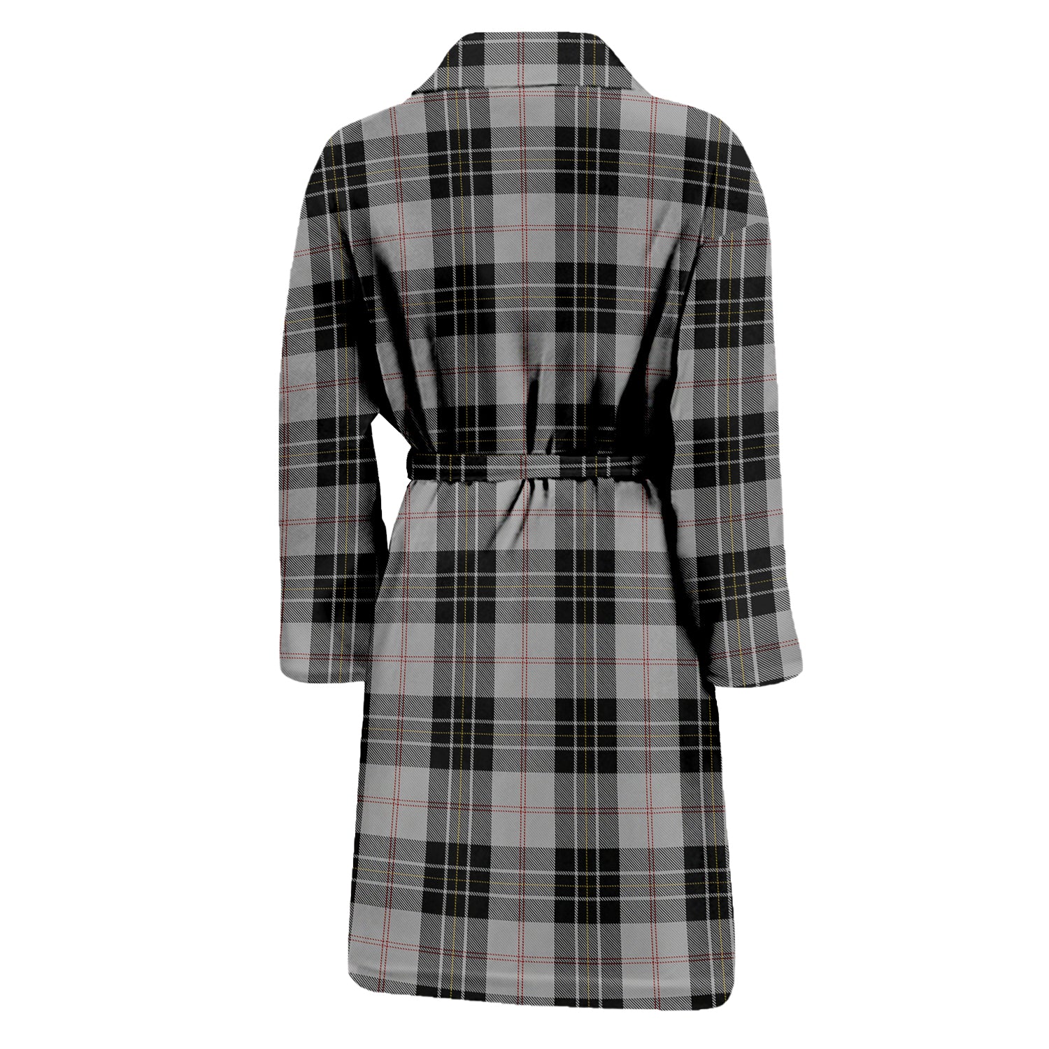 MacPherson Dress Tartan Bathrobe with Family Crest - Tartan Vibes Clothing