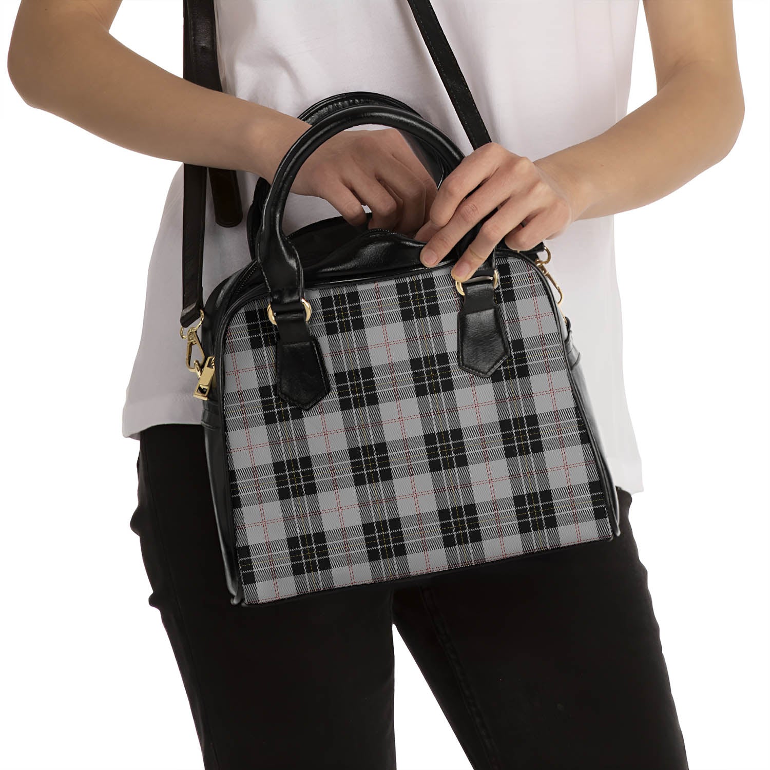 MacPherson Dress Tartan Shoulder Handbags - Tartanvibesclothing