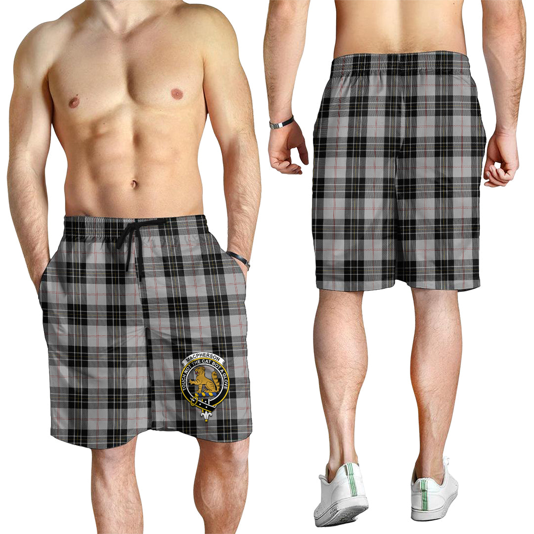 macpherson-dress-tartan-mens-shorts-with-family-crest