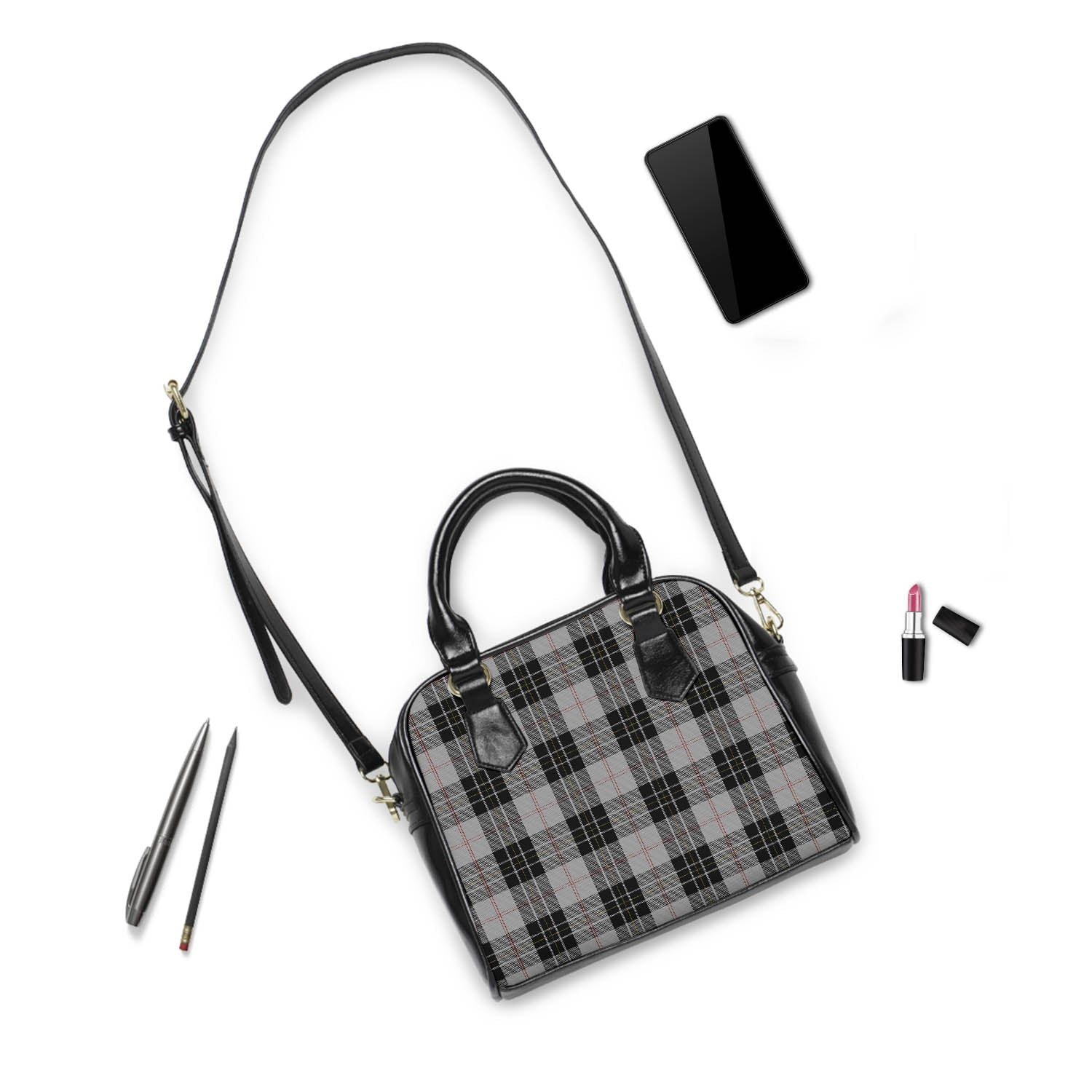 MacPherson Dress Tartan Shoulder Handbags - Tartanvibesclothing