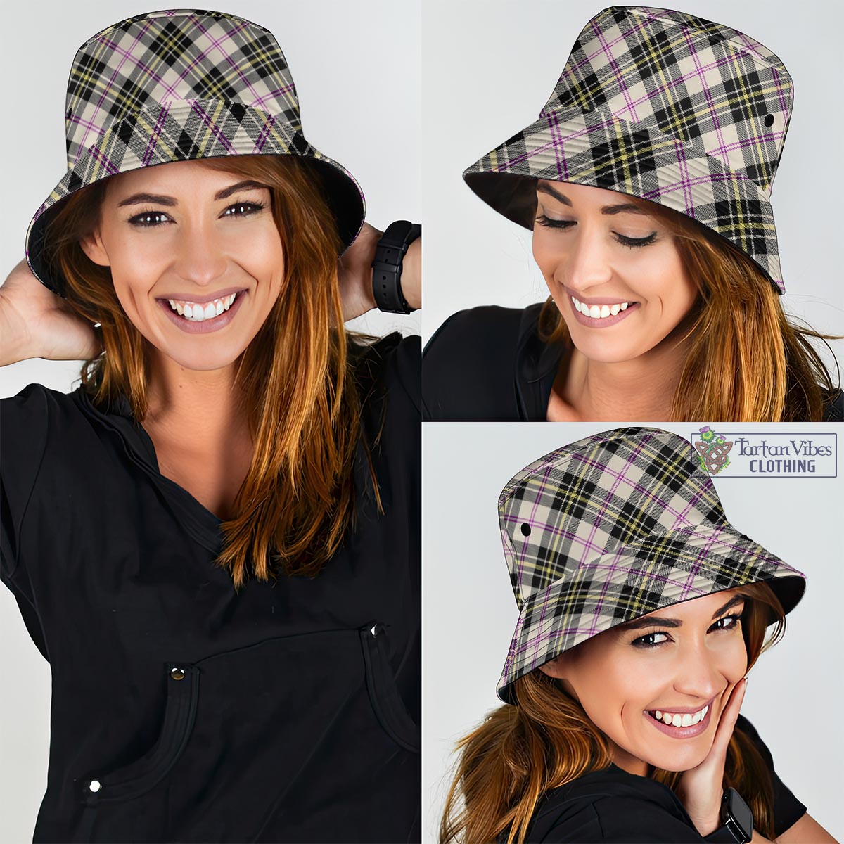 Tartan Vibes Clothing MacPherson Dress Ancient Tartan Bucket Hat