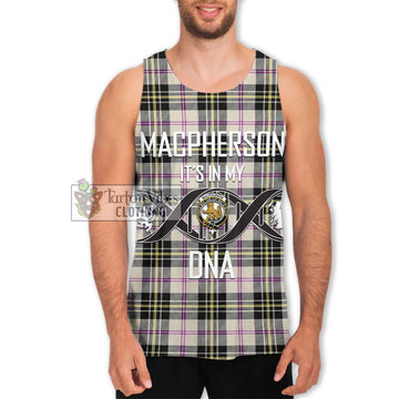 MacPherson Dress Ancient Tartan Men's Tank Top with Family Crest DNA In Me Style