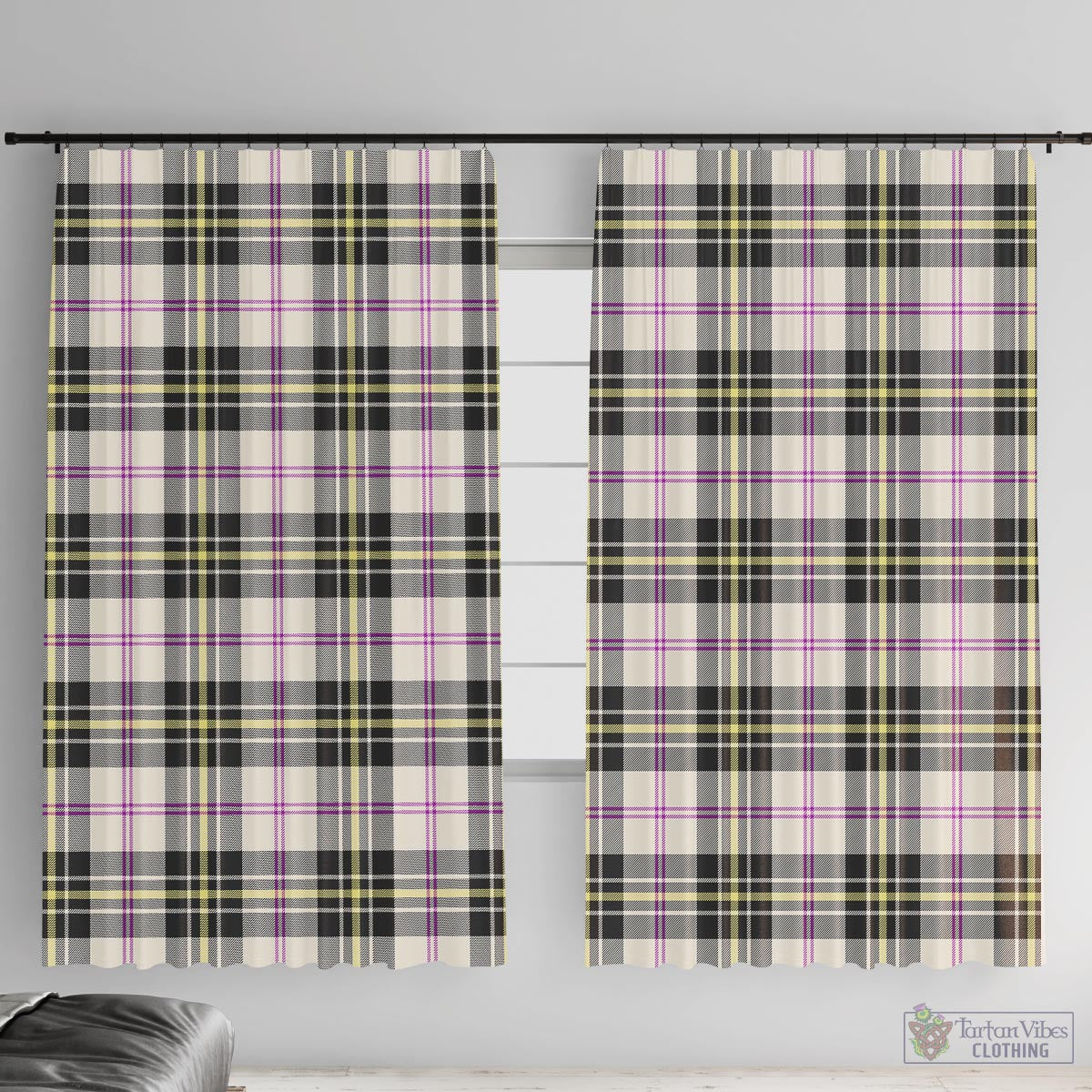 MacPherson Dress Ancient Tartan Window Curtain