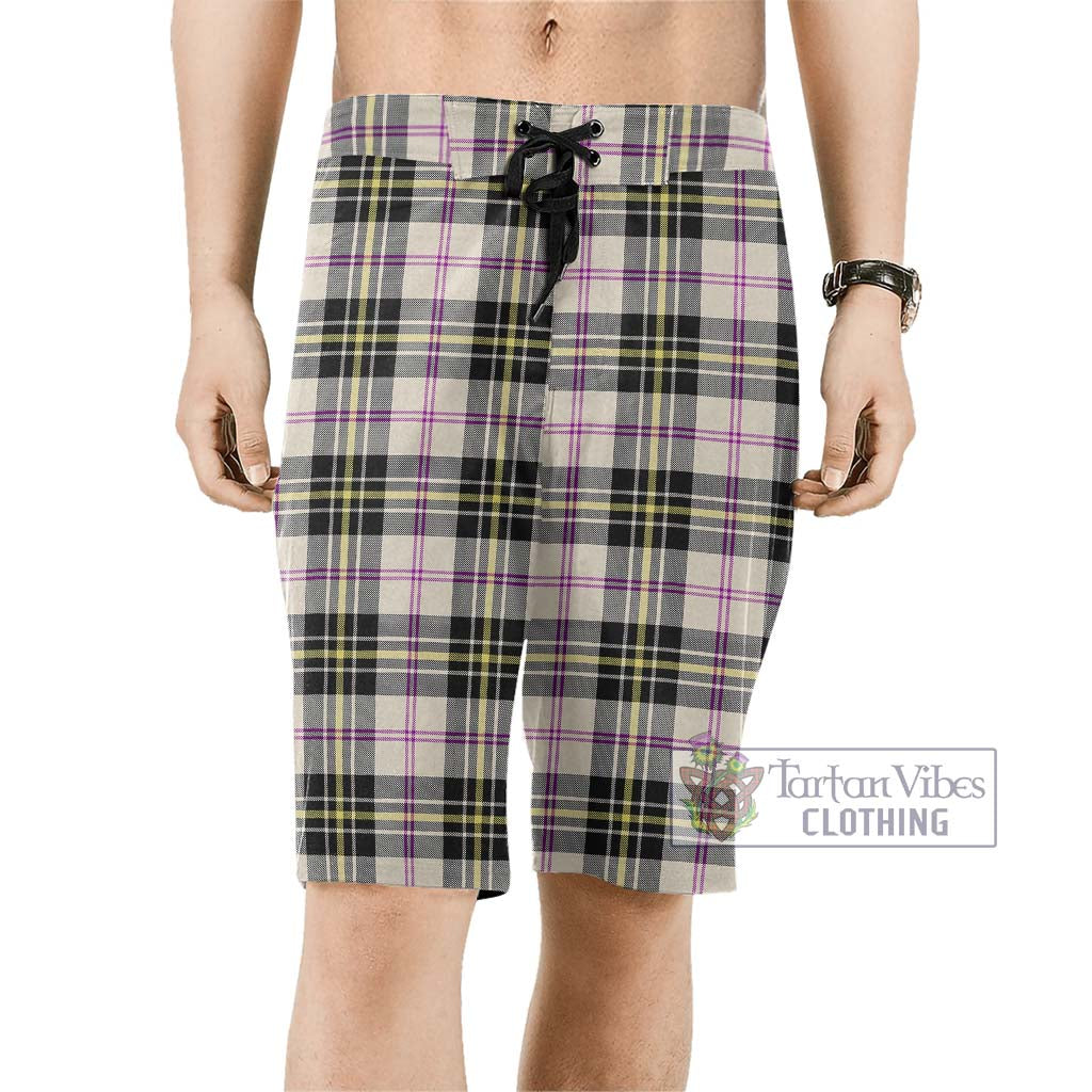 Tartan Vibes Clothing MacPherson Dress Ancient Tartan Men's Board Shorts