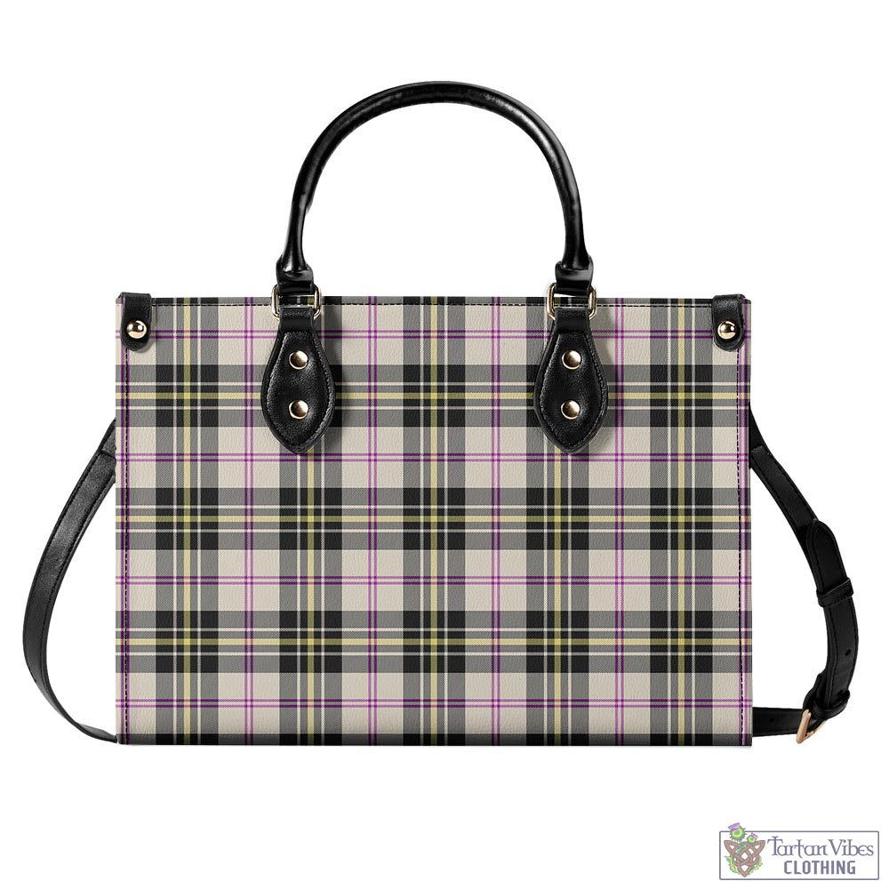 Tartan Vibes Clothing MacPherson Dress Ancient Tartan Luxury Leather Handbags