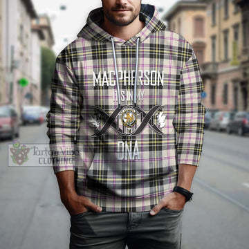 MacPherson Dress Ancient Tartan Hoodie with Family Crest DNA In Me Style