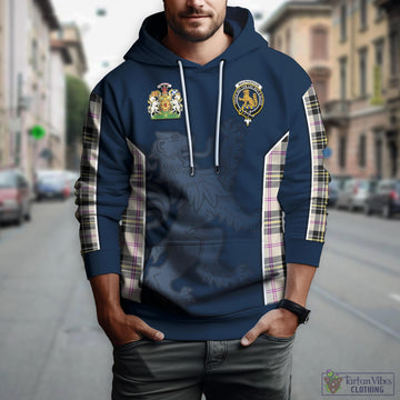 MacPherson Dress Ancient Tartan Hoodie with Family Crest and Lion Rampant Vibes Sport Style