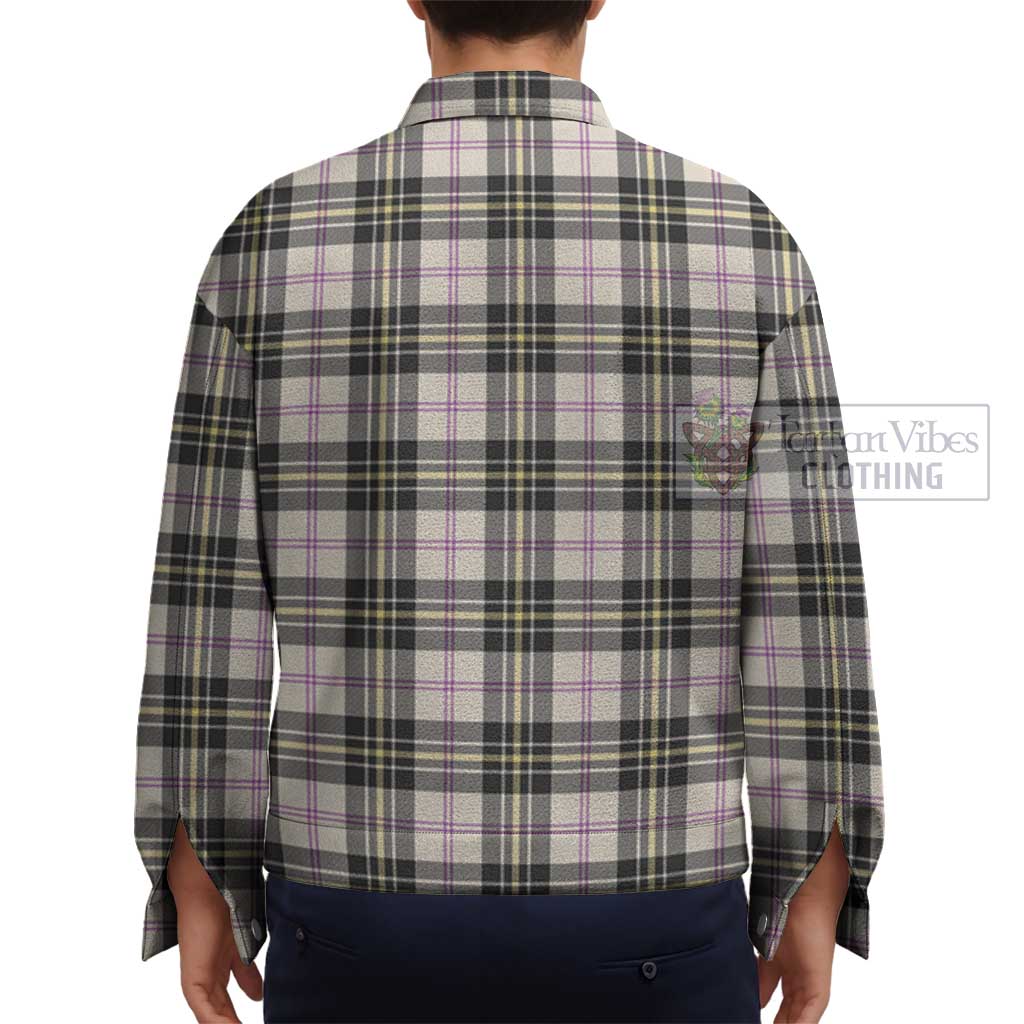 Tartan Vibes Clothing MacPherson Dress Ancient Tartan Unisex Lapel Cotton Jacket