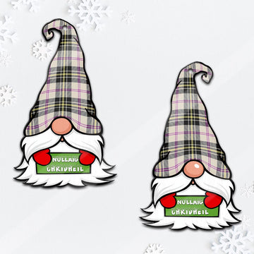 MacPherson Dress Ancient Gnome Christmas Ornament with His Tartan Christmas Hat