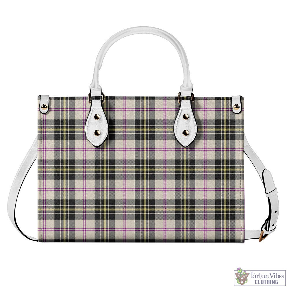 Tartan Vibes Clothing MacPherson Dress Ancient Tartan Luxury Leather Handbags