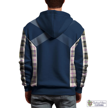 MacPherson Dress Ancient Tartan Hoodie with Family Crest and Scottish Thistle Vibes Sport Style