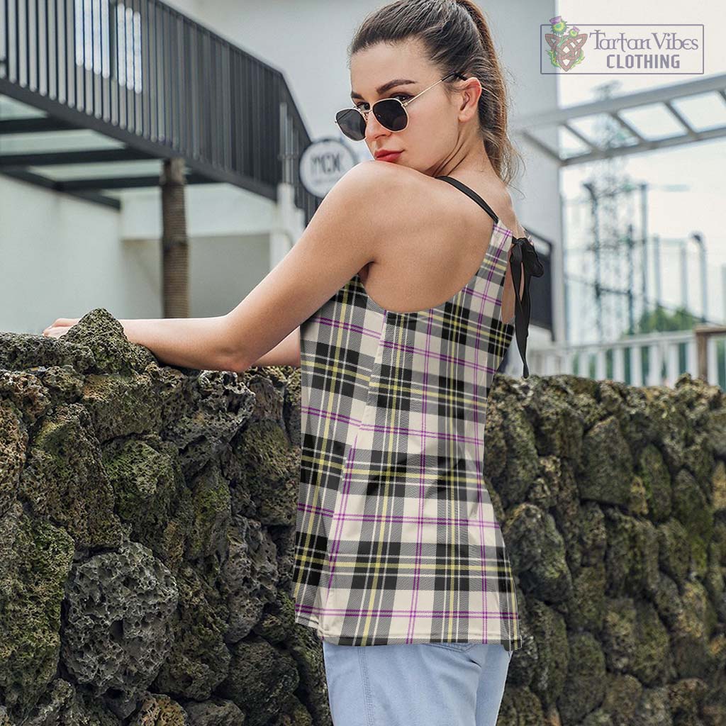 Tartan Vibes Clothing MacPherson Dress Ancient Tartan Loose Halter Neck Camisole