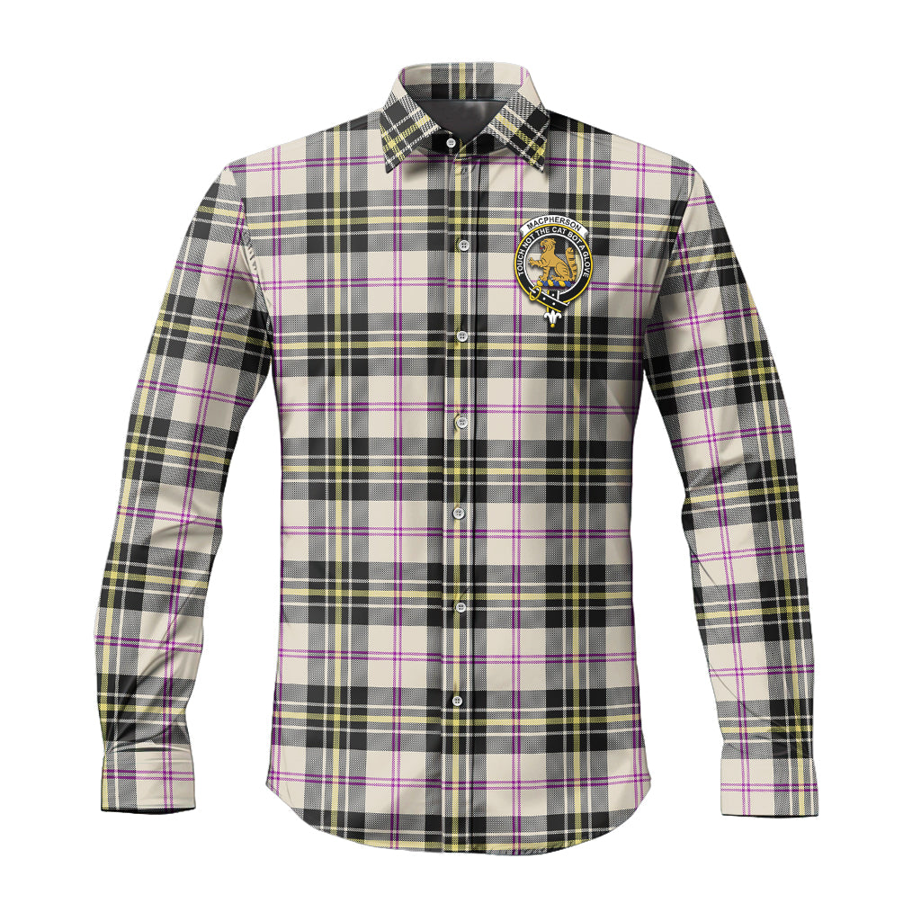 macpherson-dress-ancient-tartan-long-sleeve-button-up-shirt-with-family-crest