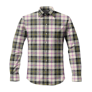 MacPherson Dress Ancient Tartan Long Sleeve Button Up Shirt