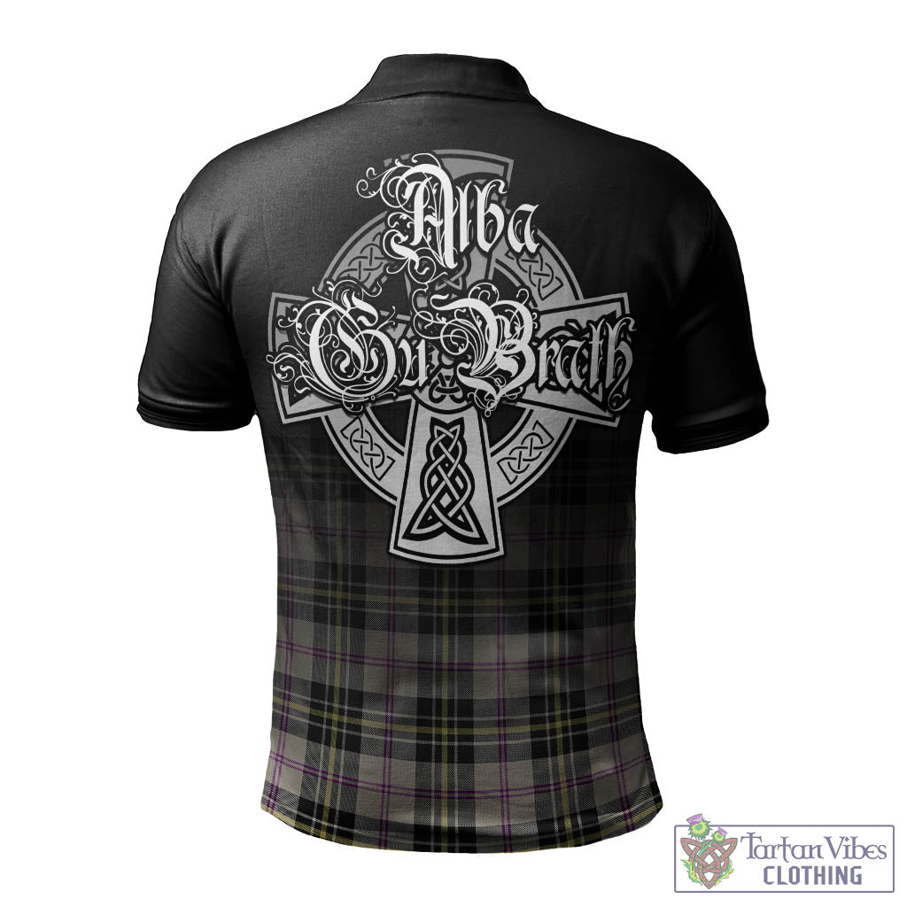 Tartan Vibes Clothing MacPherson Dress Ancient Tartan Polo Shirt Featuring Alba Gu Brath Family Crest Celtic Inspired