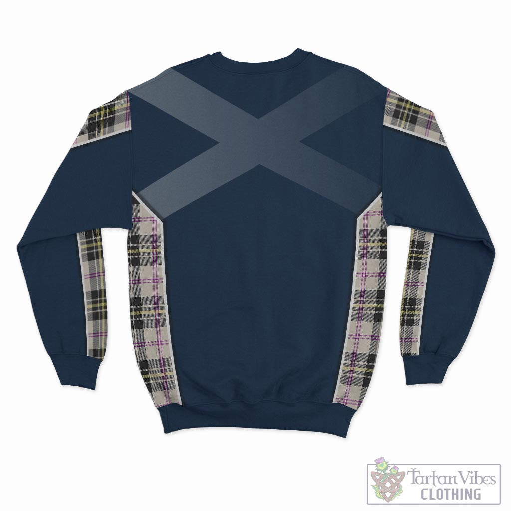 Tartan Vibes Clothing MacPherson Dress Ancient Tartan Sweatshirt with Family Crest and Scottish Thistle Vibes Sport Style