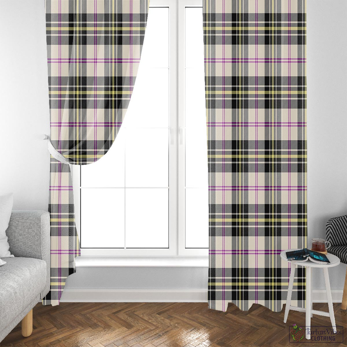 MacPherson Dress Ancient Tartan Window Curtain