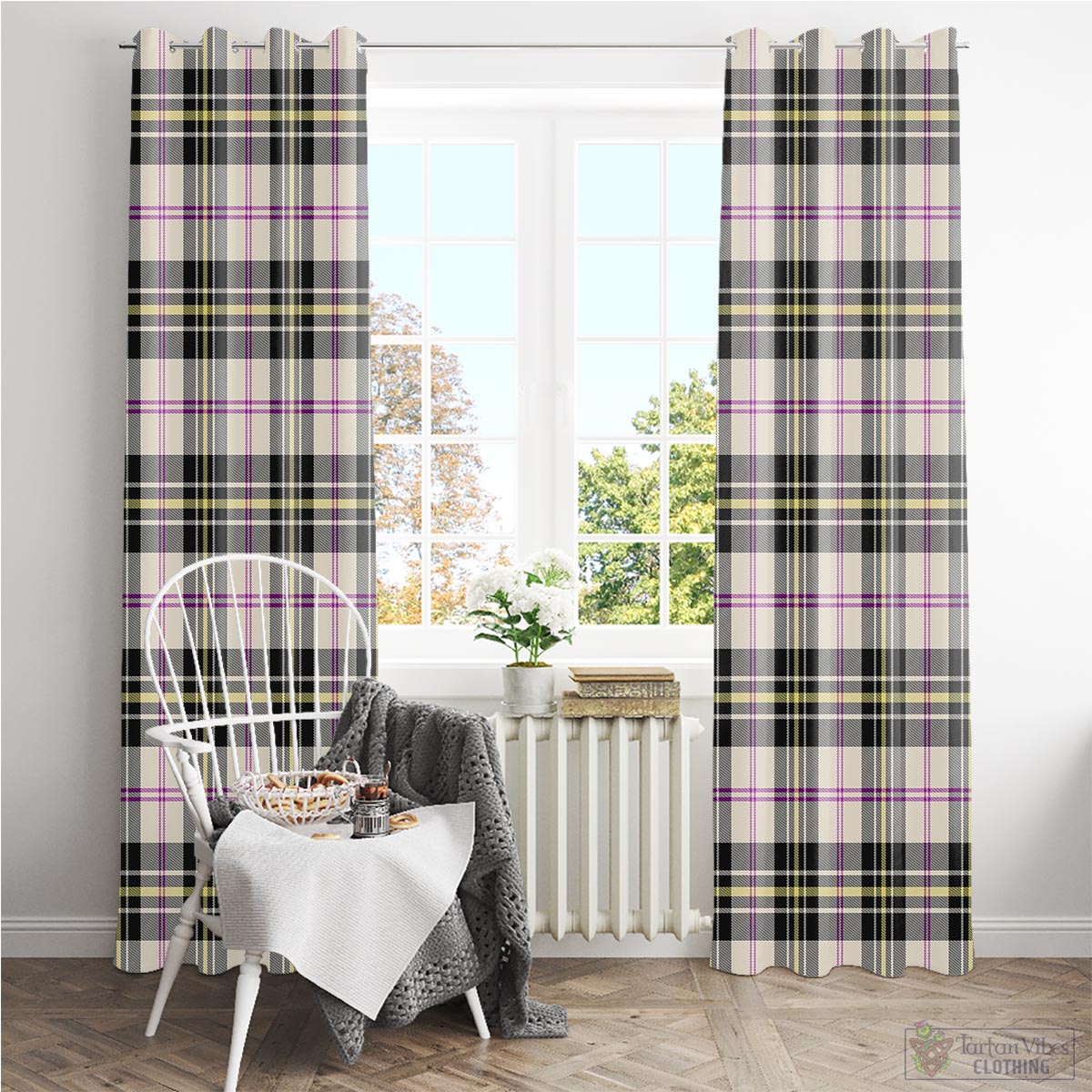 MacPherson Dress Ancient Tartan Window Curtain