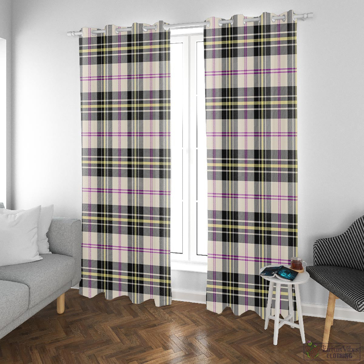 MacPherson Dress Ancient Tartan Window Curtain