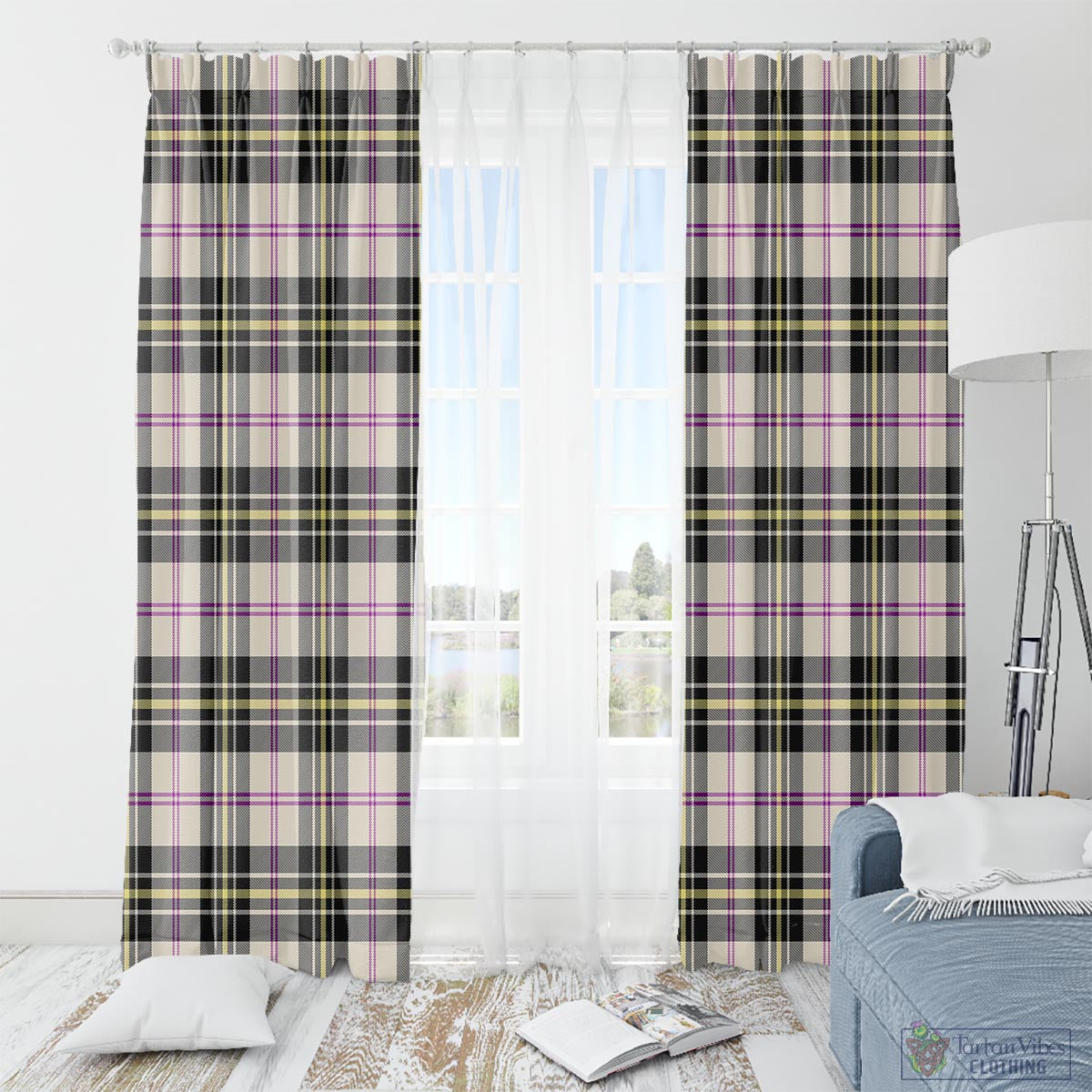 MacPherson Dress Ancient Tartan Window Curtain