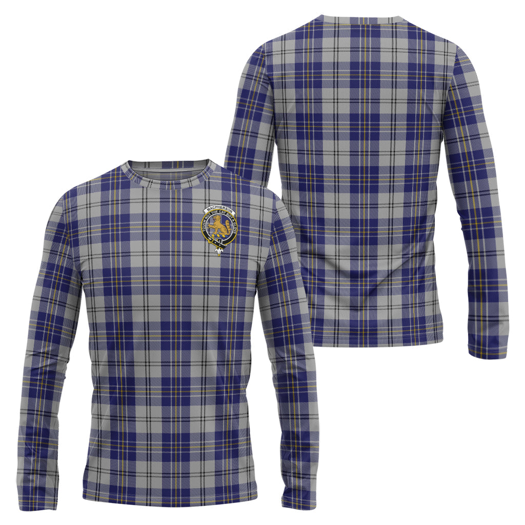 macpherson-dress-blue-tartan-long-sleeve-t-shirt-with-family-crest