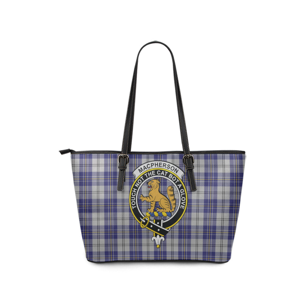 macpherson-dress-blue-tartan-leather-tote-bag-with-family-crest