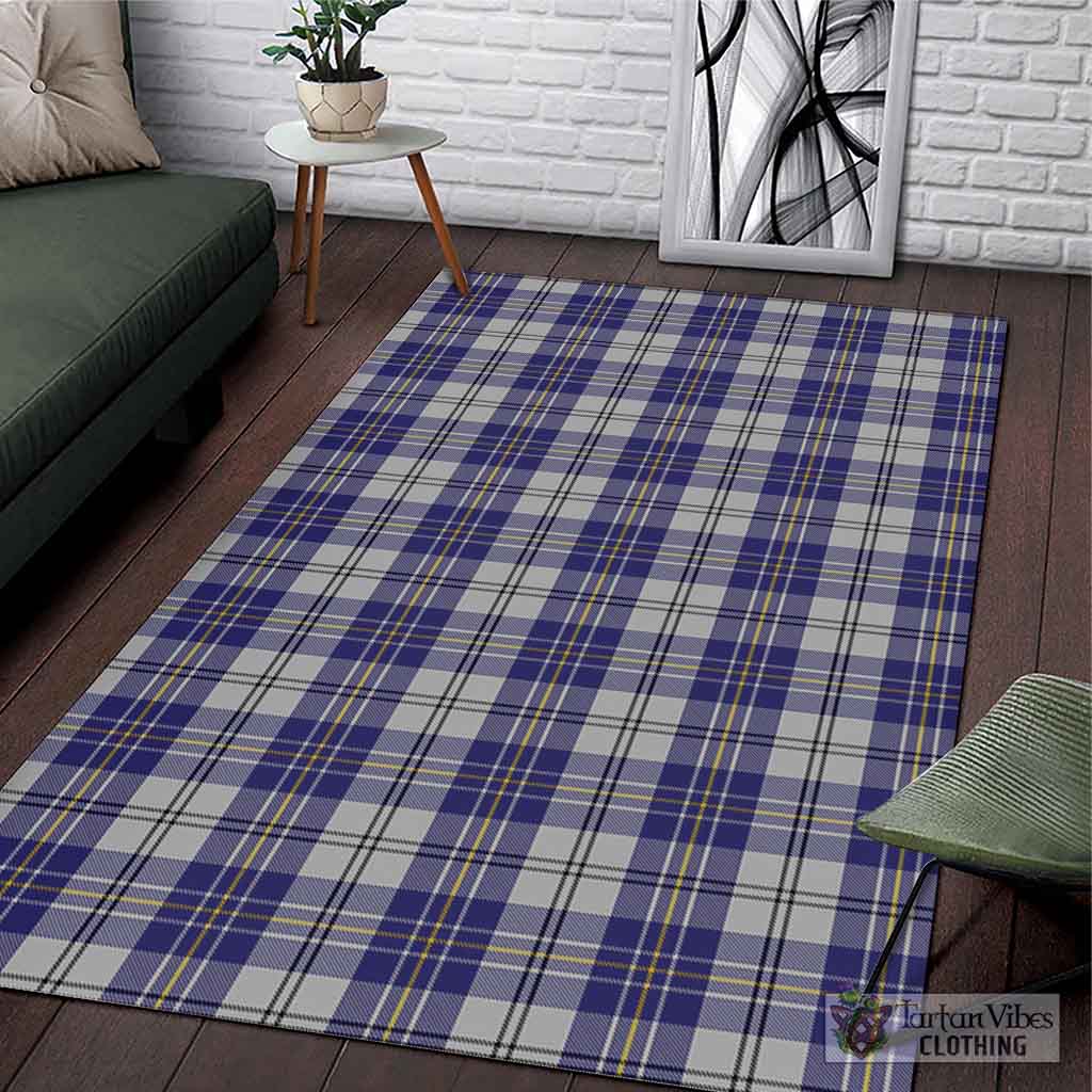 Tartan Vibes Clothing MacPherson Dress Blue Tartan Area Rug