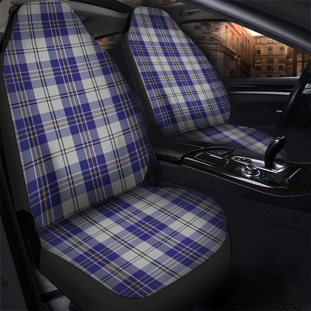 MacPherson Dress Blue Tartan Car Seat Cover One Size - Tartanvibesclothing