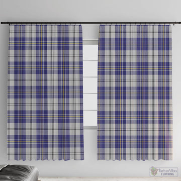 MacPherson Dress Blue Tartan Window Curtain