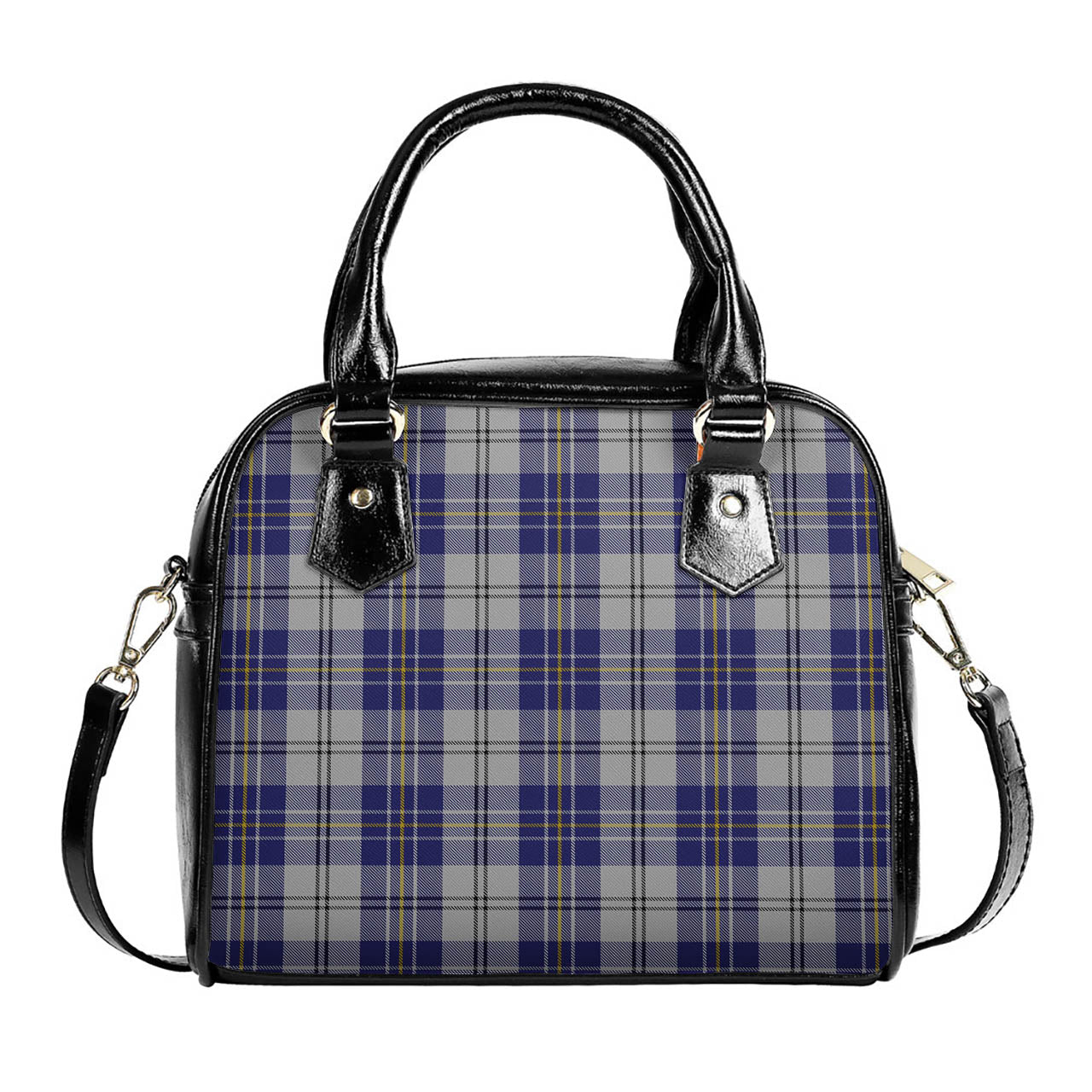 MacPherson Dress Blue Tartan Shoulder Handbags One Size 6*25*22 cm - Tartanvibesclothing