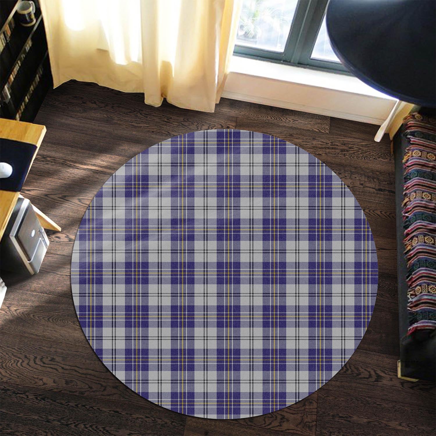 macpherson-dress-blue-tartan-round-rug