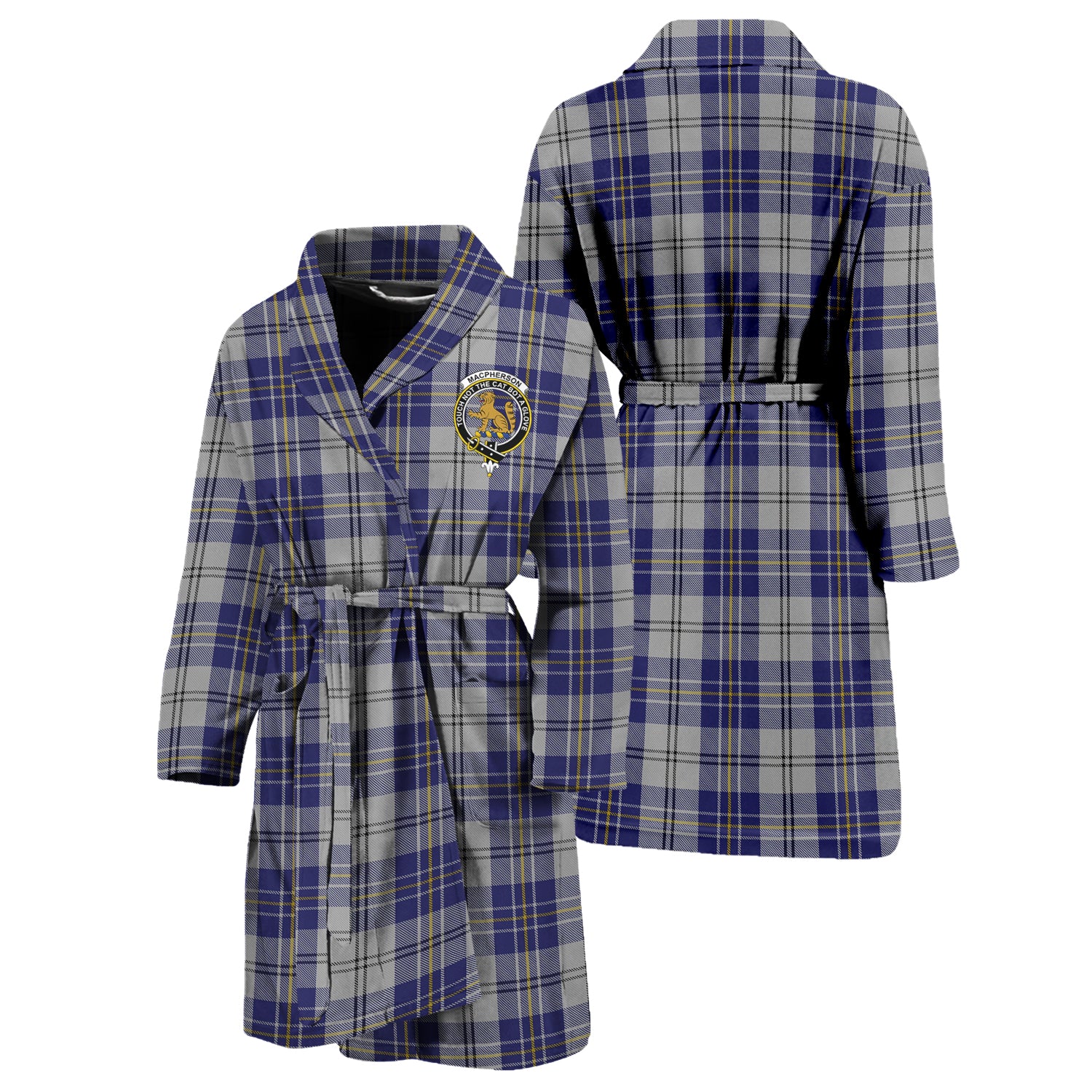 macpherson-dress-blue-tartan-bathrobe-with-family-crest