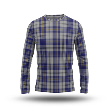 MacPherson Dress Blue Tartan Long Sleeve T-Shirt