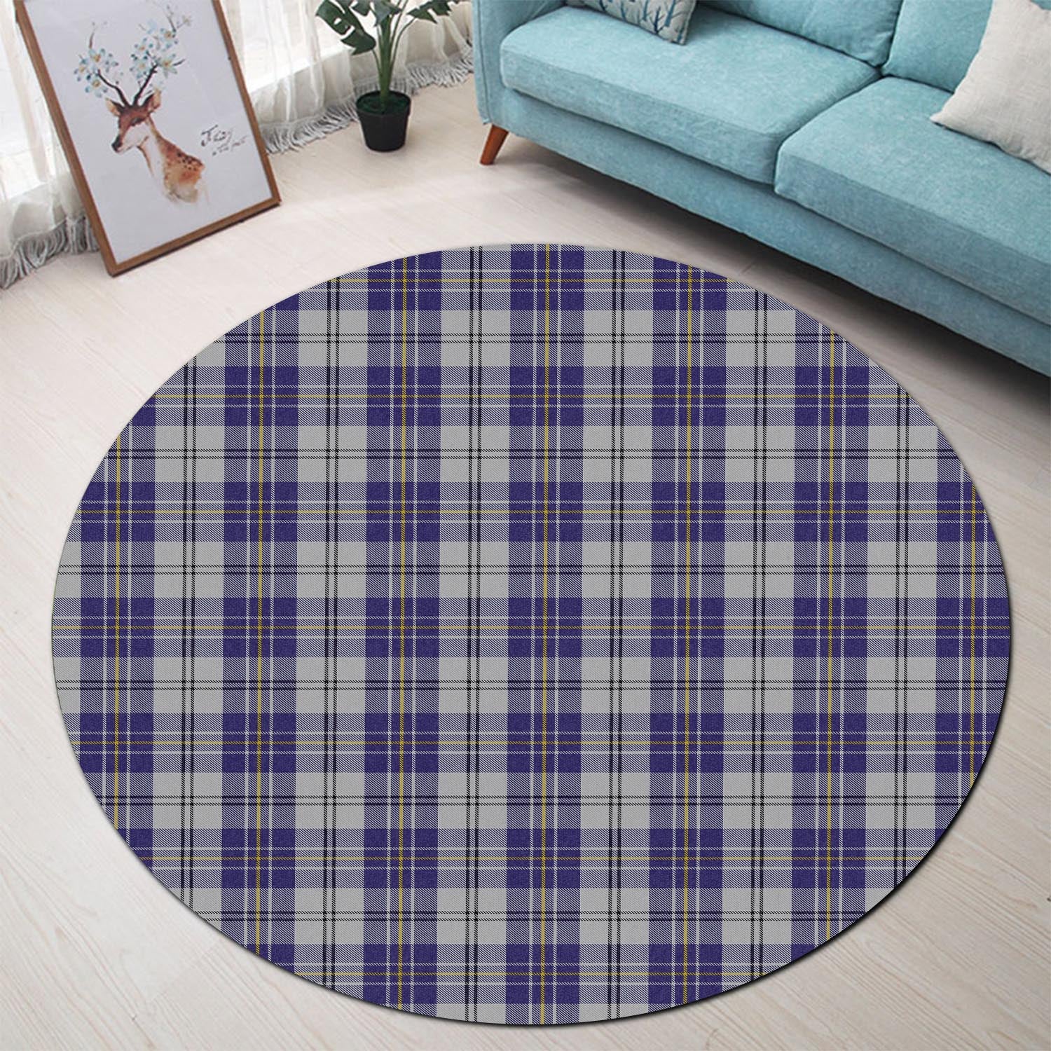 macpherson-dress-blue-tartan-round-rug