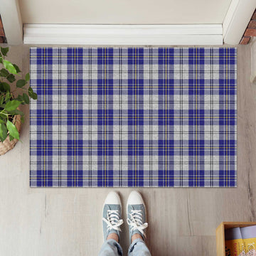 MacPherson Dress Blue Tartan Door Mat